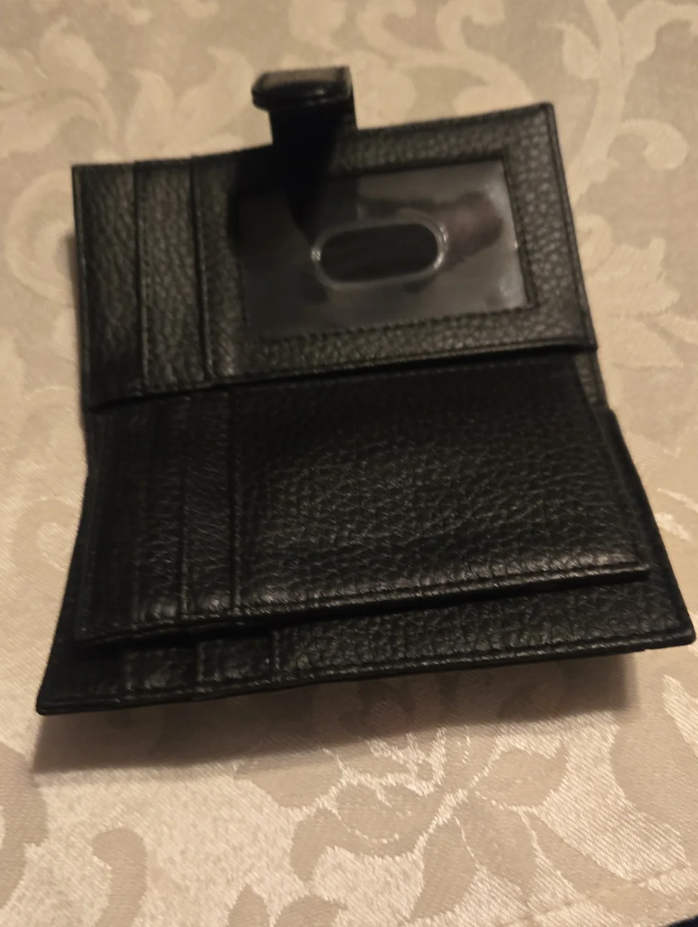 Leather Wallet Black 5